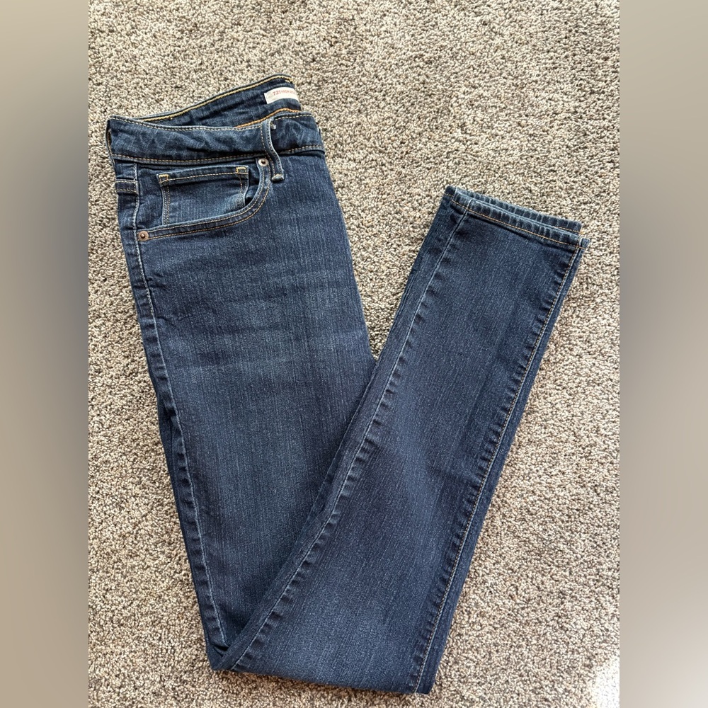 Levi's Women’s Dark 721 High Rise Skinny